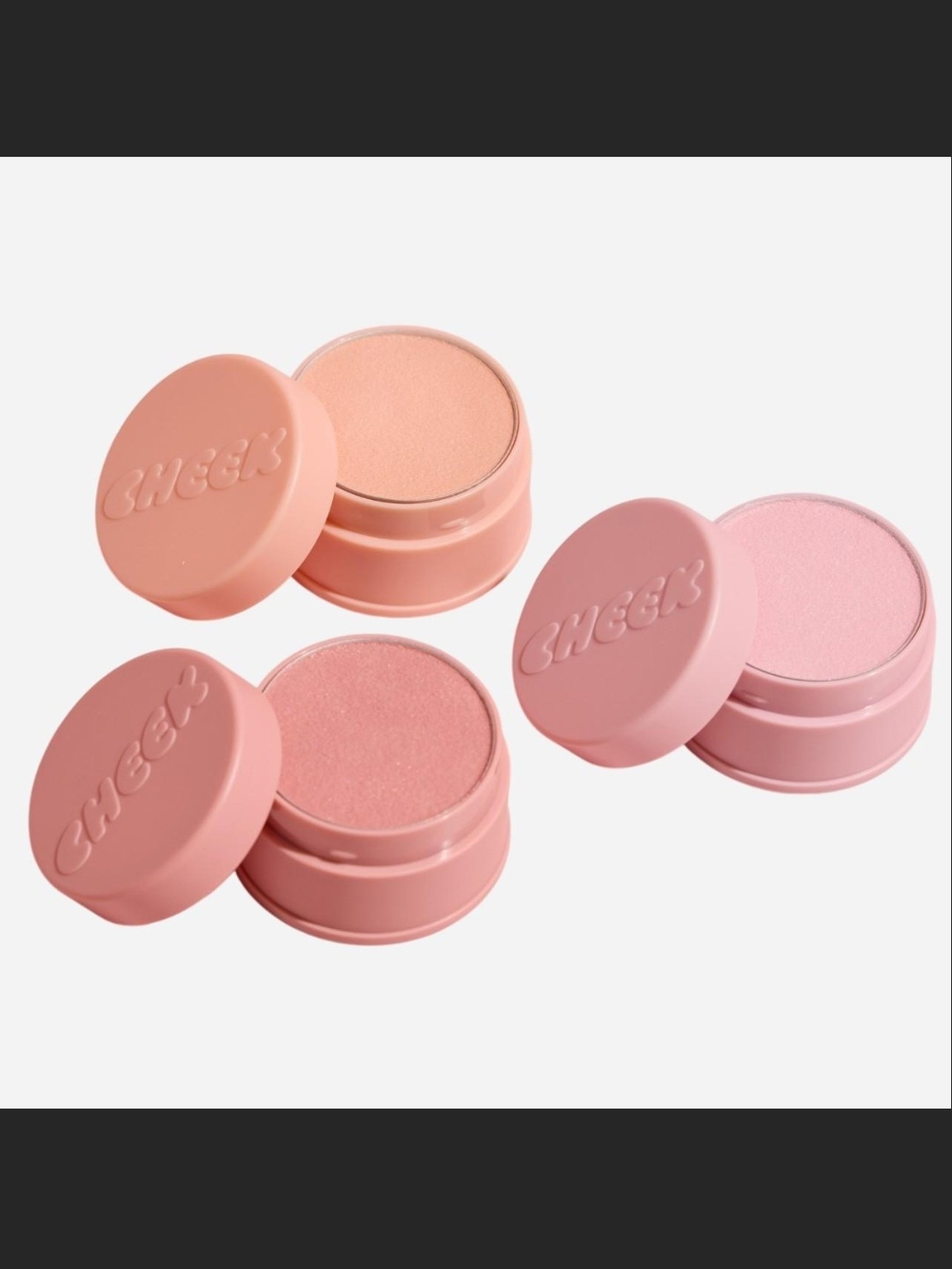 Tonymoly Cheek Tone Jelly Blusher Trio  — Pink & Peach Shades